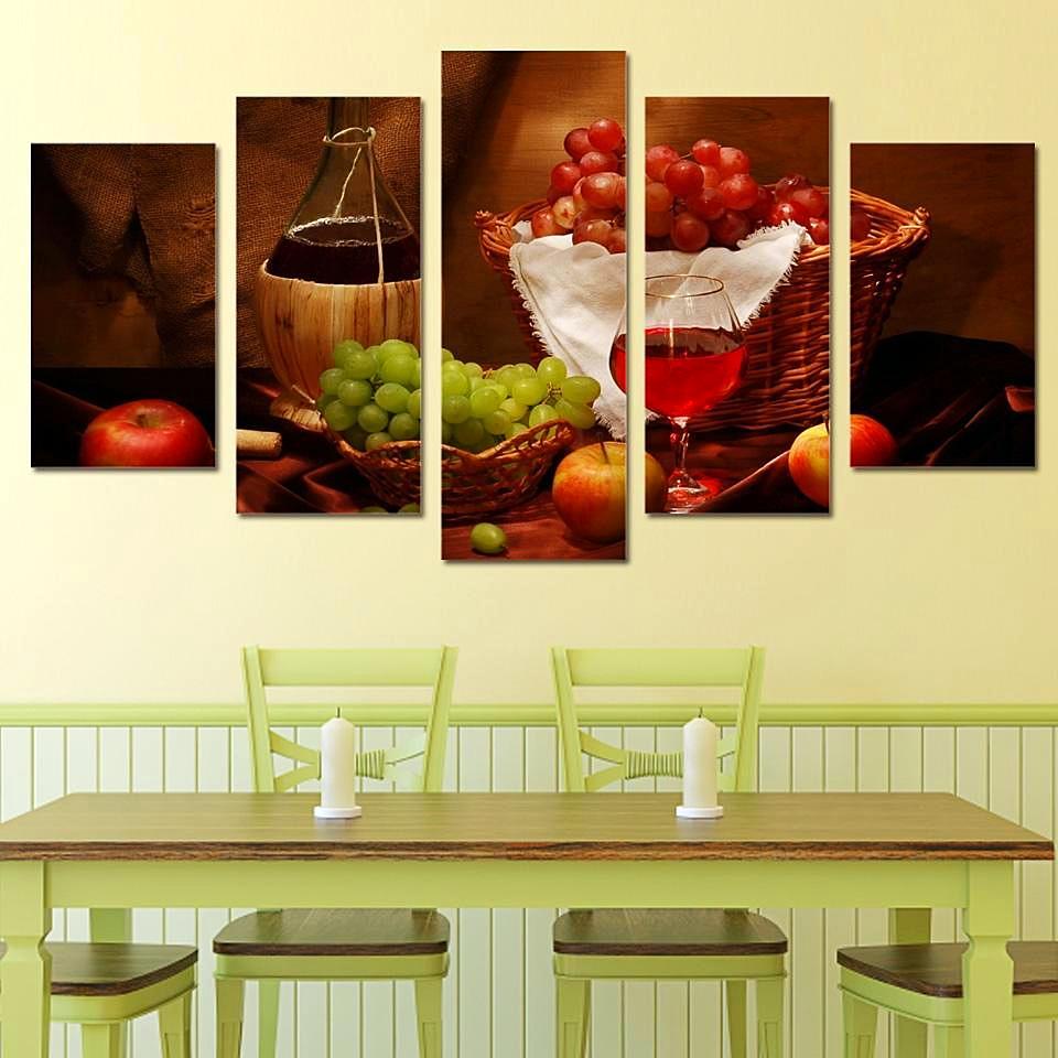 Wine Drink Fruit Classical – Wine Canvas Wall Art