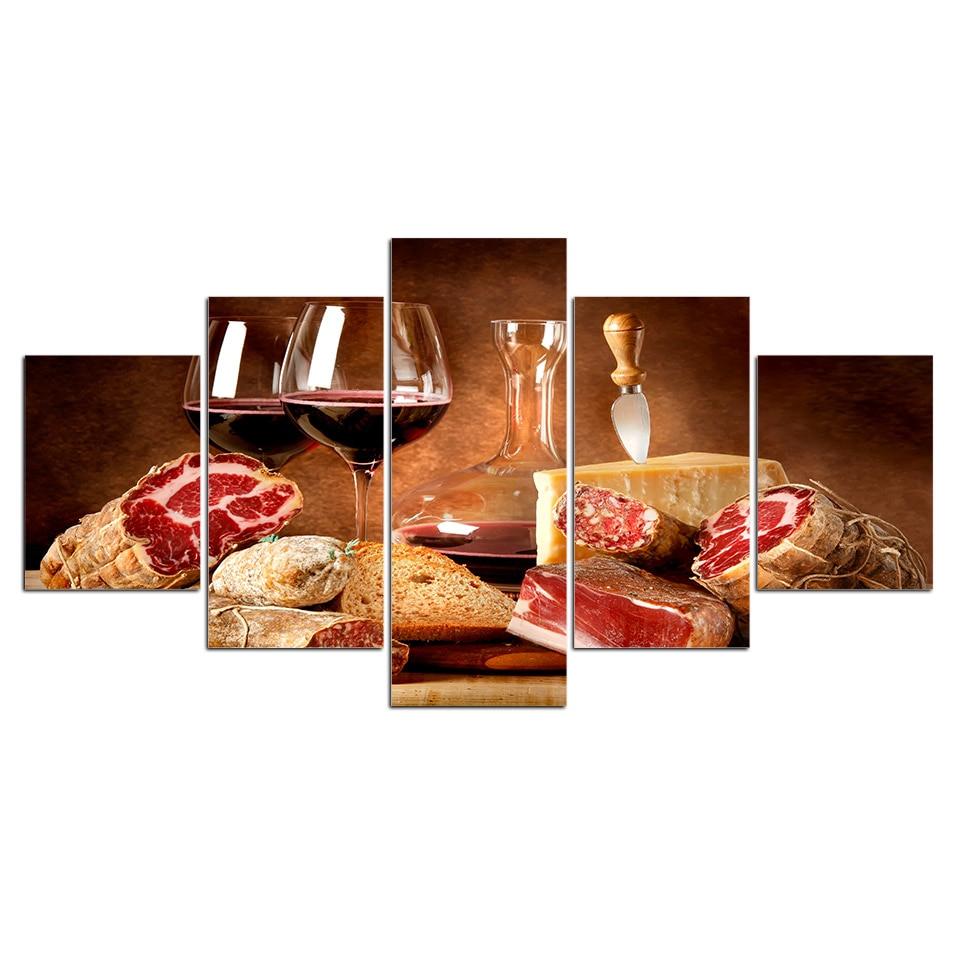 Wine Drinks Cabinet – Wine Canvas Wall Art