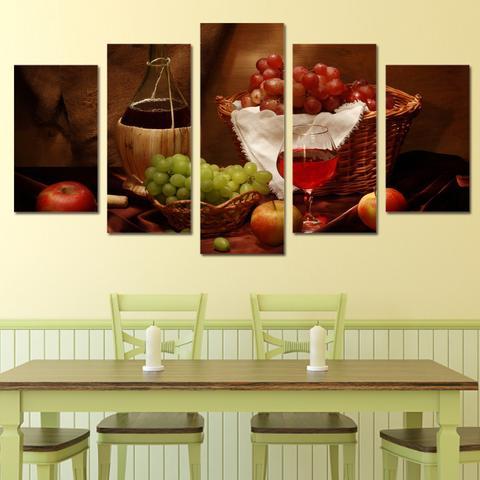 Wine Fruit Drink – Wine Canvas Wall Art