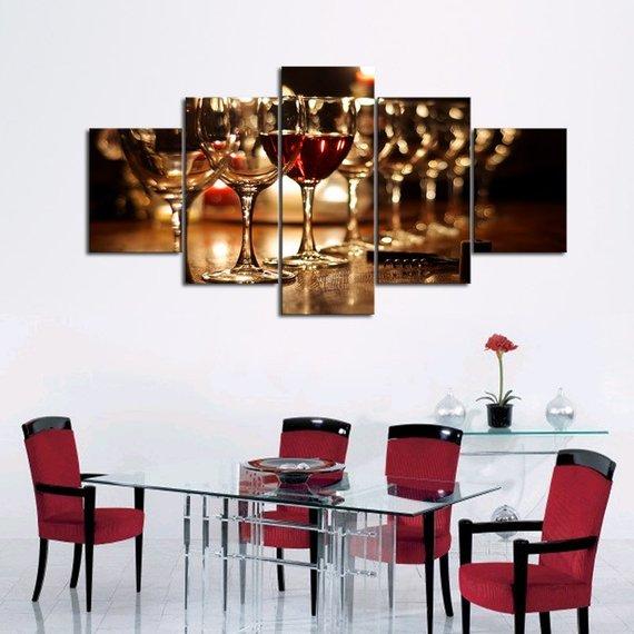 Wine Glasses – Wine Canvas Wall Art