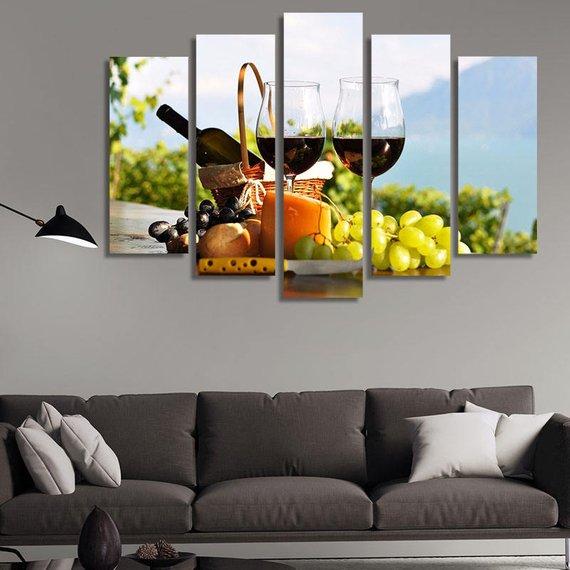 Wine Party – Wine Canvas Wall Art