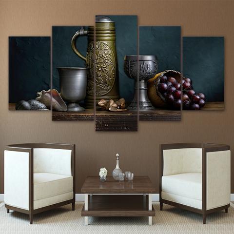 Wine Wineware Vintage – Wine Canvas Wall Art