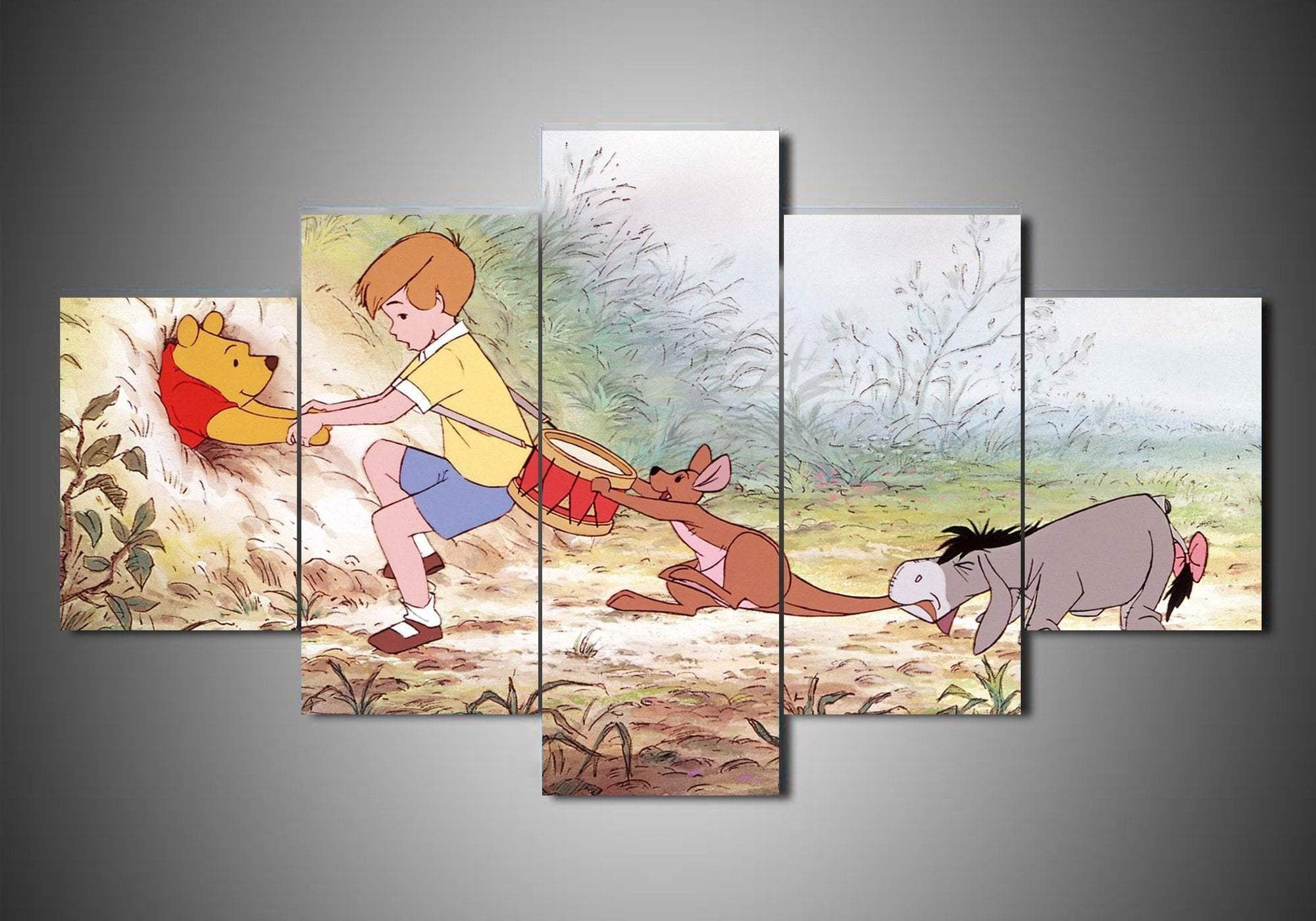 Winnie The Pooh Cartoon – Canvas Wall Art