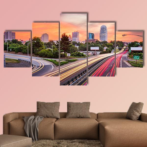 Winston Salem North Carolina – Nature Canvas Wall Art
