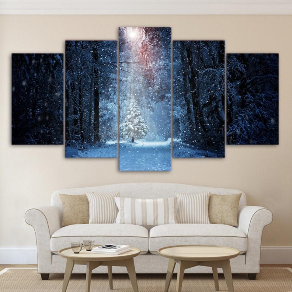 Winter Snow 10 – Nature Canvas Wall Art