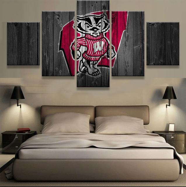 Wisconsin Badgers 1 – Sport Canvas Wall Art