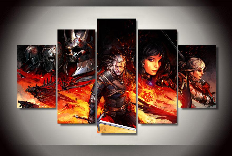 Witcher Iii: Wild Hunter – Gaming Canvas Wall Art