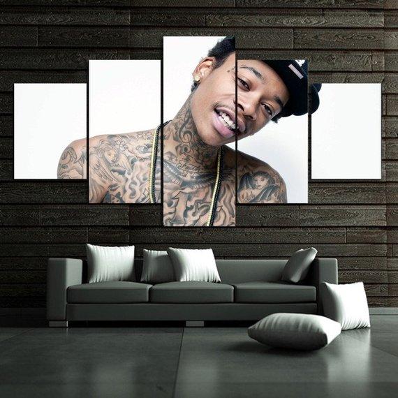 Wiz Khalifa – Famous Person Canvas Wall Art