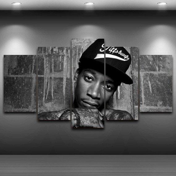 Wiz Khalifa – Music Canvas Wall Art