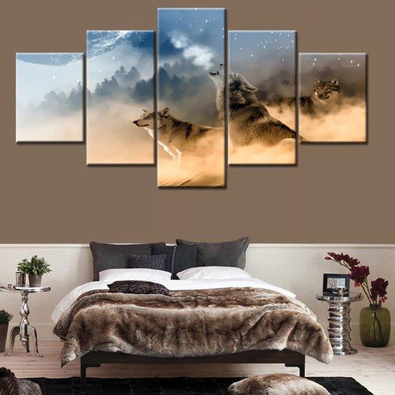Wolf 10 – Animal Canvas Wall Art