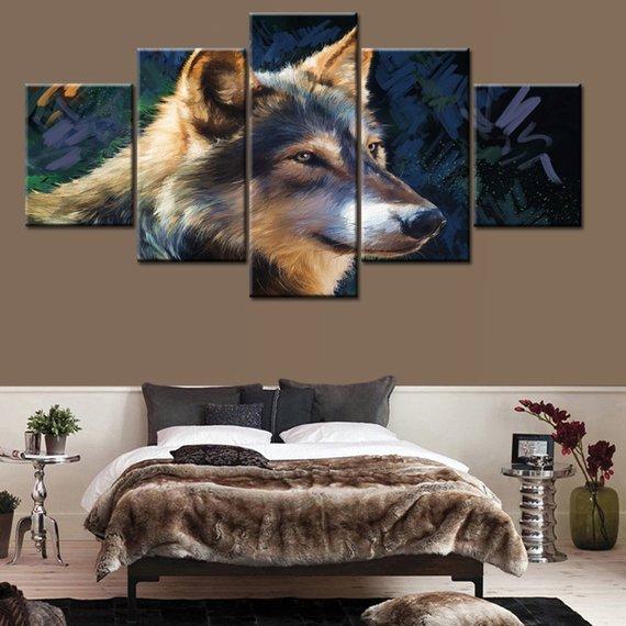 Wolf 11 – Animal Canvas Wall Art