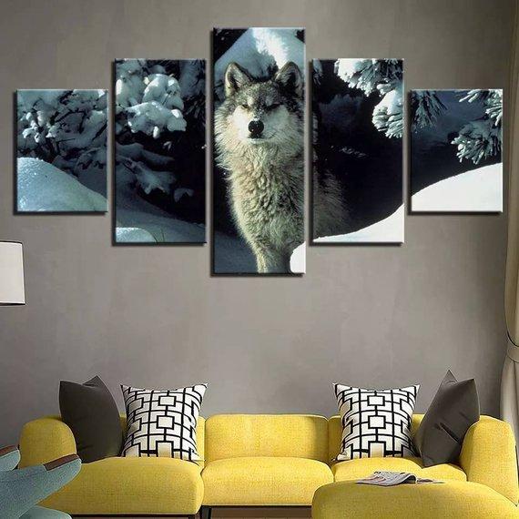 Wolf 15 – Animal Canvas Wall Art