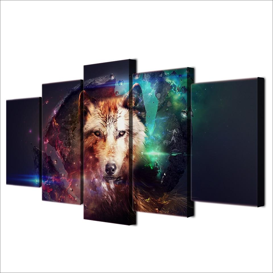 Wolf 16 – Animal Canvas Wall Art