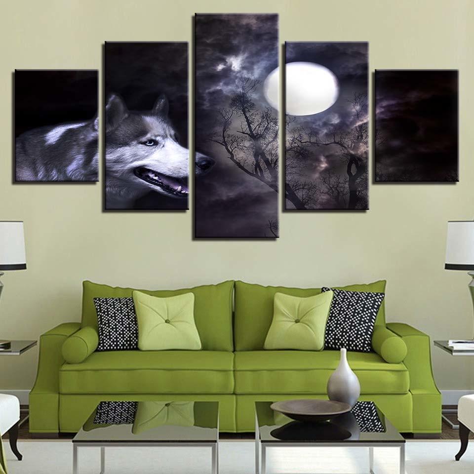 Wolf 18 – Animal Canvas Wall Art