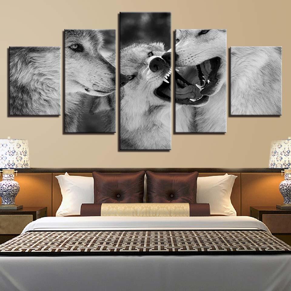 Wolf 20 – Animal Canvas Wall Art