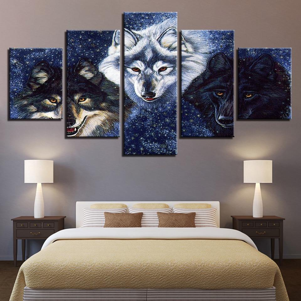Wolf 23 – Animal Canvas Wall Art
