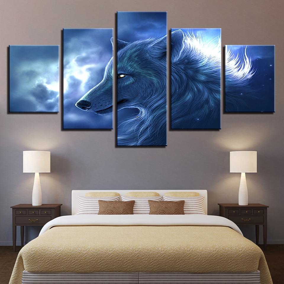 Wolf 24 – Animal Canvas Wall Art