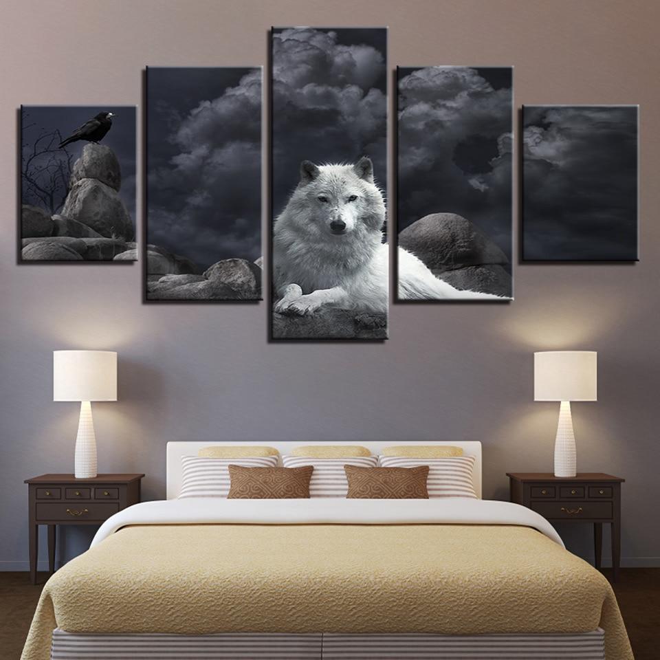 Wolf 25 – Animal Canvas Wall Art
