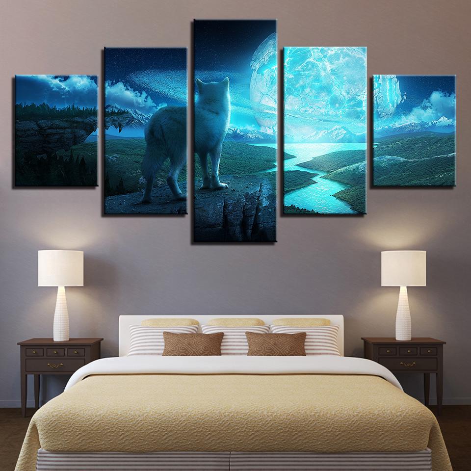 Wolf 26 – Animal Canvas Wall Art