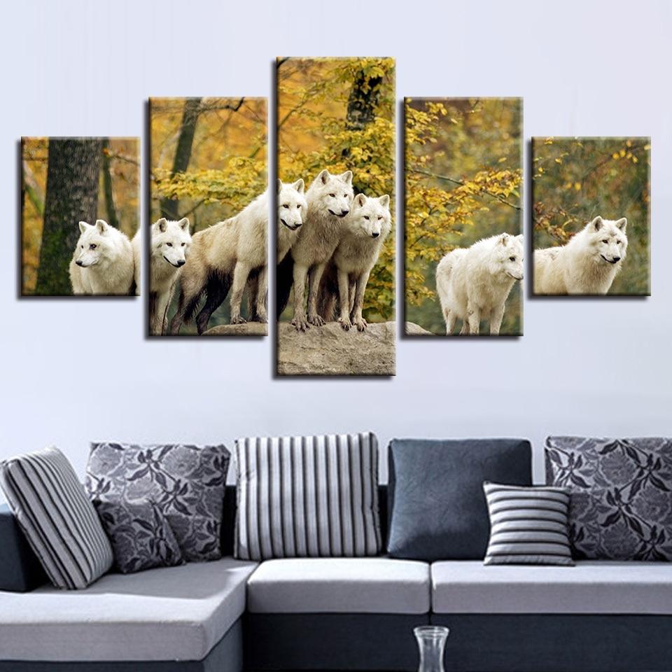 Wolf 29 – Animal Canvas Wall Art