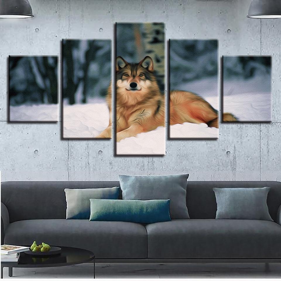 Wolf 31 – Animal Canvas Wall Art