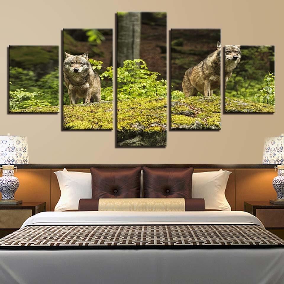 Wolfs 20 – Animal Canvas Wall Art