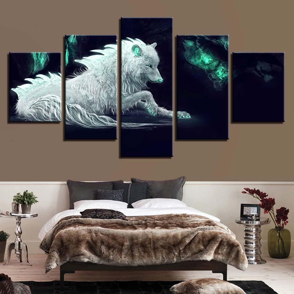 Wolfs 21 – Animal Canvas Wall Art