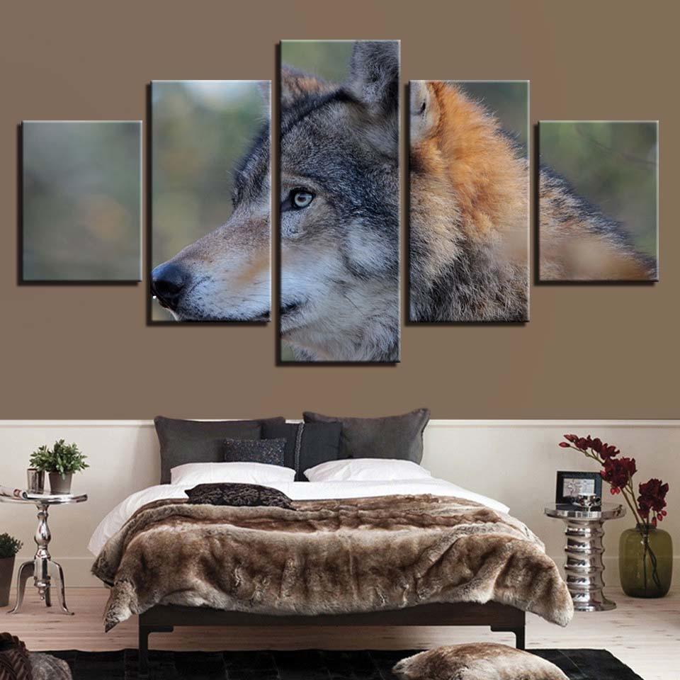Wolfs 22 – Animal Canvas Wall Art