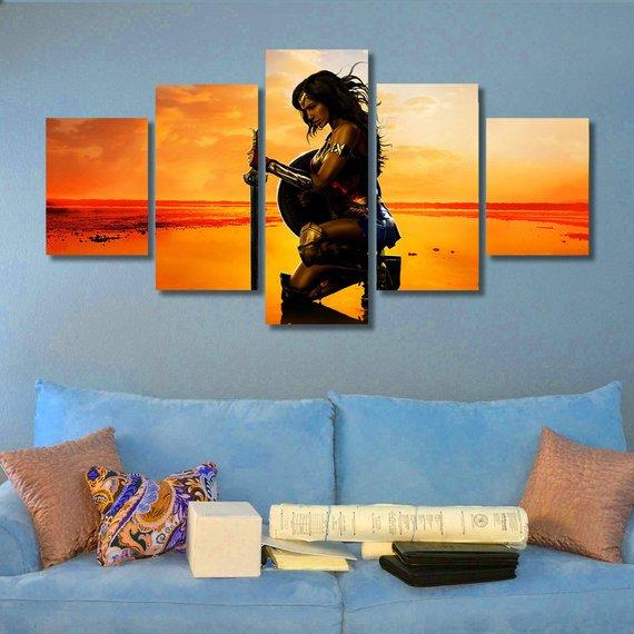 Wonder Woman 02 – Dc Canvas Wall Art