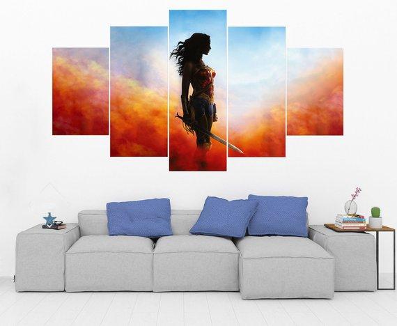 Wonder Woman 4 – Dc Canvas Wall Art
