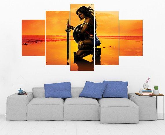 Wonder Woman 6 – Dc Canvas Wall Art