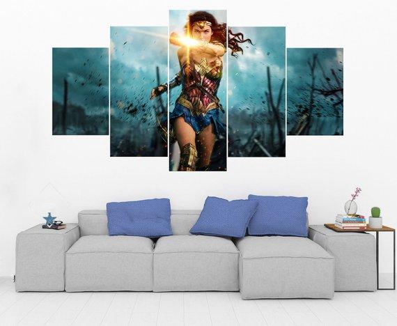 Wonder Woman 7 – Dc Canvas Wall Art