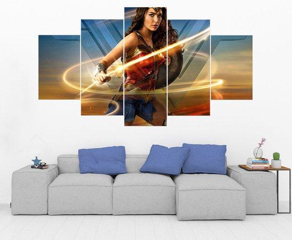 Wonder Woman 8 – Dc Canvas Wall Art