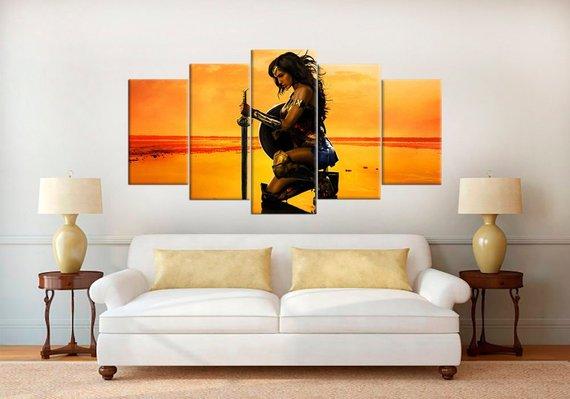 Wonder Woman Large – Dc Canvas Wall Art