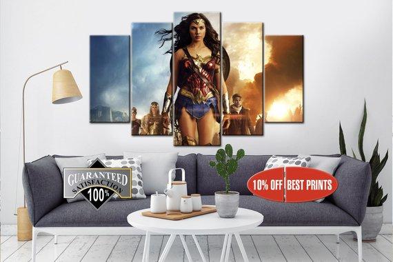 Wonder Women 6 – Dc Canvas Wall Art
