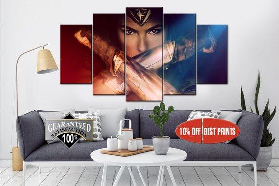 Wonder Women Superheroes 2 – Dc Canvas Wall Art