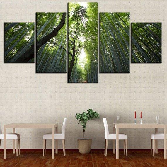 Woodland Trees Forest – Nature Canvas Wall Art