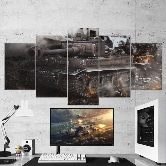 World Of Tanks – Gaming Canvas Wall Art