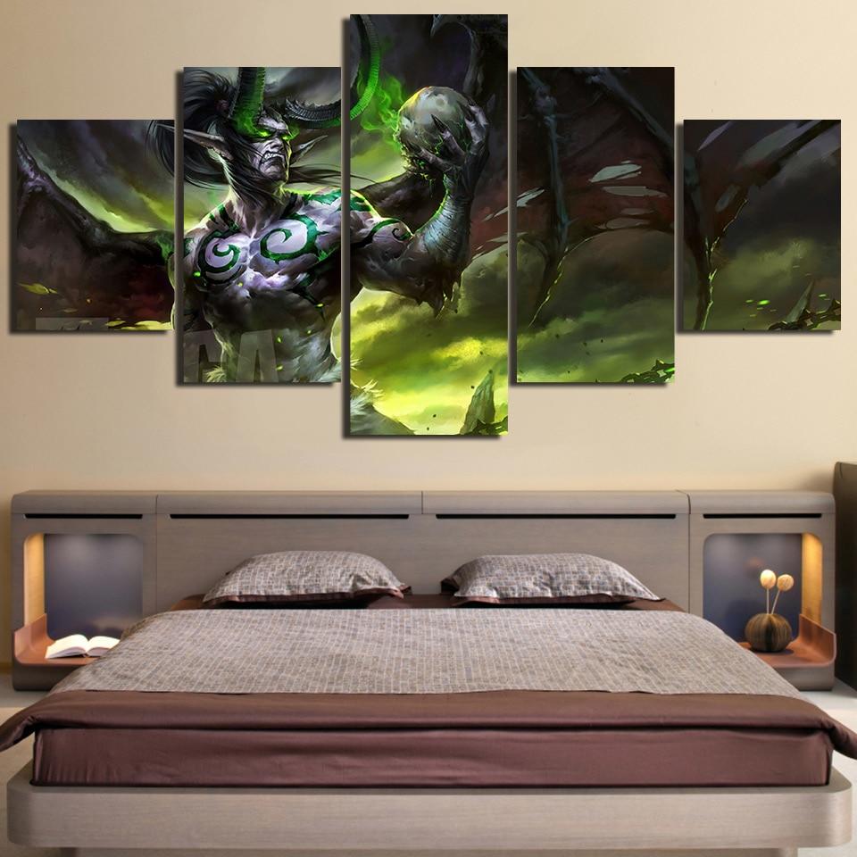 World Of War Craft – Gaming Canvas Wall Art