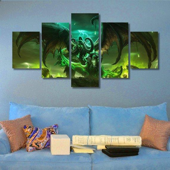 World Of Warcraft 02 – Gaming Canvas Wall Art