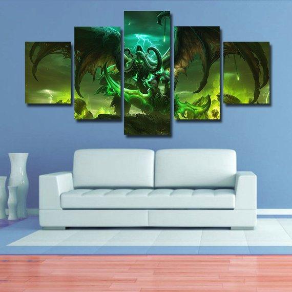 World Of Warcraft 20- Gaming Canvas Wall Art