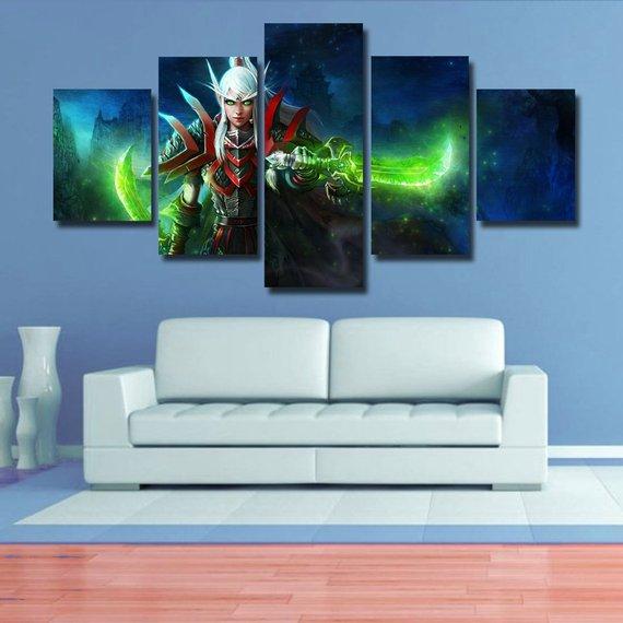 World Of Warcraft 22 – Gaming Canvas Wall Art