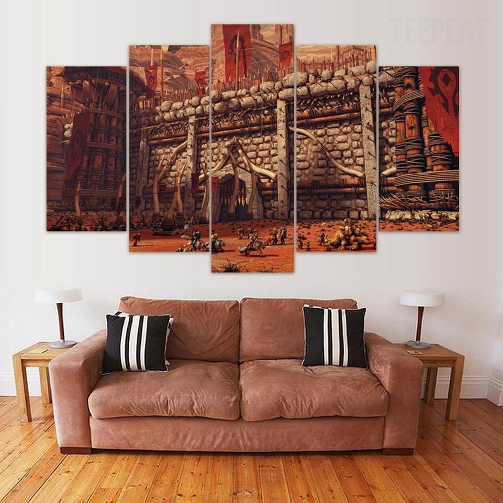 World Of Warcraft 3 – Gaming Canvas Wall Art