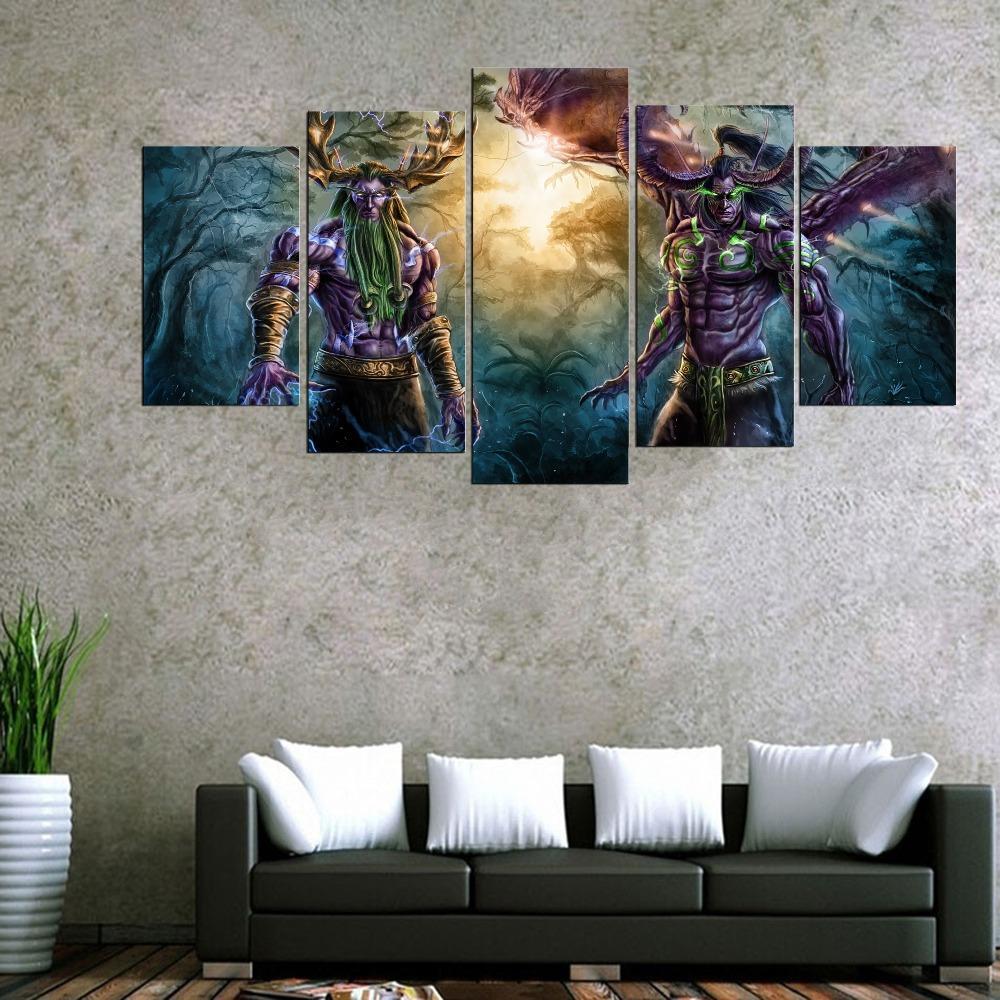 World Of Warcraft 4 – Gaming Canvas Wall Art