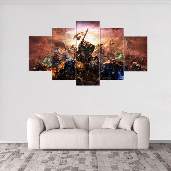 World Of Warcraft 5 – Gaming Canvas Wall Art