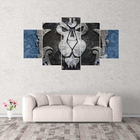 World Of Warcraft Alliance 2 – Gaming Canvas Wall Art