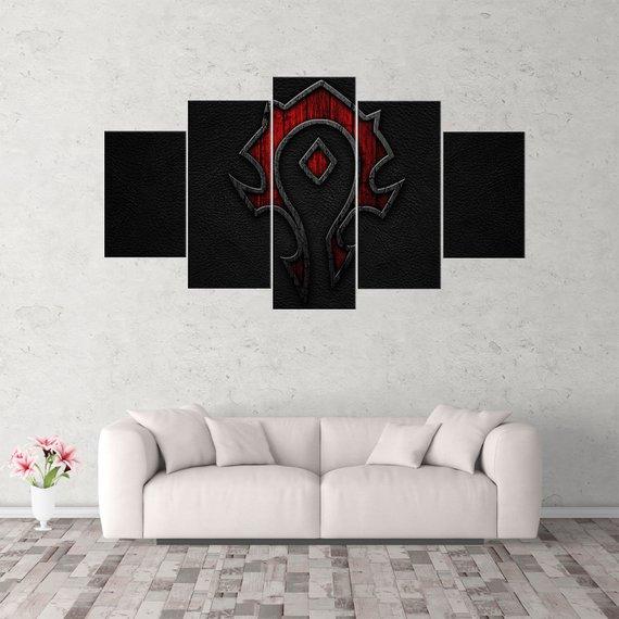 World Of Warcraft Horde 3 – Gaming Canvas Wall Art