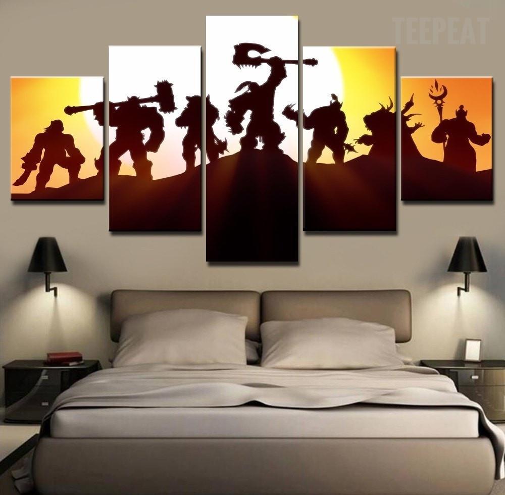 World Of Warcraft Horde – Gaming Canvas Wall Art