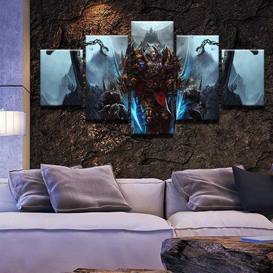 World Of Warcraft Werewolf – Gaming Canvas Wall Art