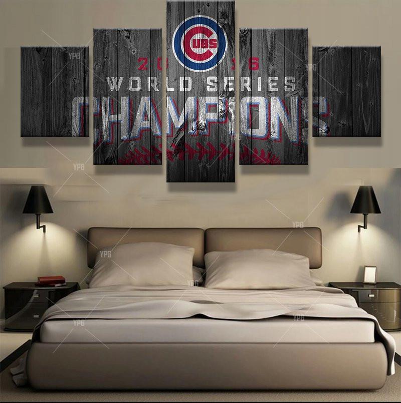 World Series Champions Chicago Cubs – Sport Canvas Wall Art